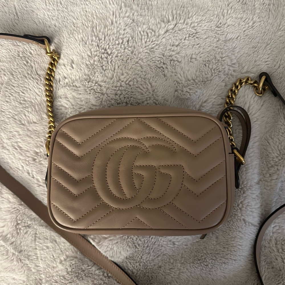 GUCCI GG MARMONT MINI SHOULDER BAG - Picture 3 of 9